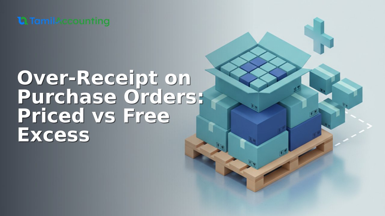 Over-Receipt on Purchase Orders: Priced vs Free Excess in GRNs